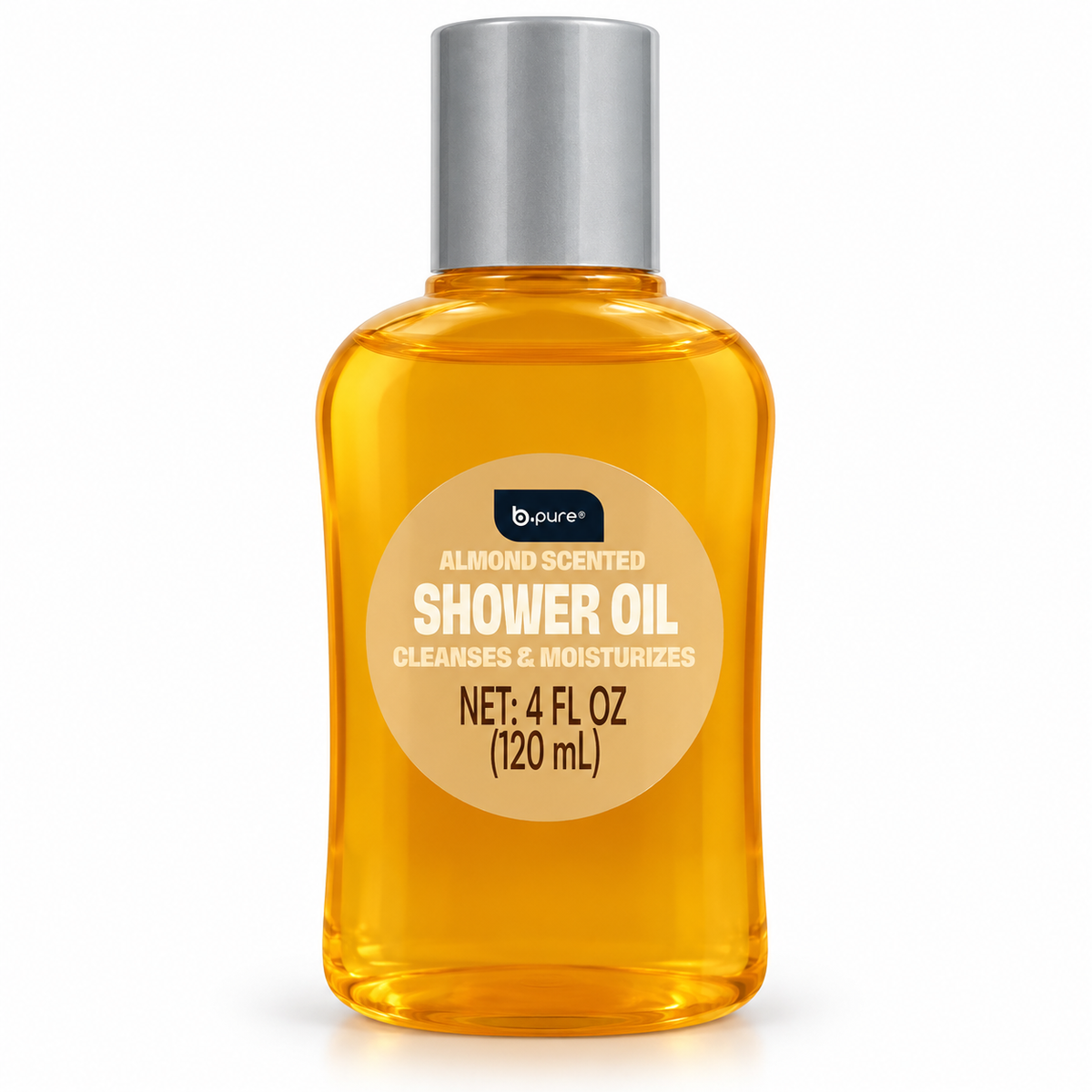 b.pure Almond Scented Shower Oil 120 mL