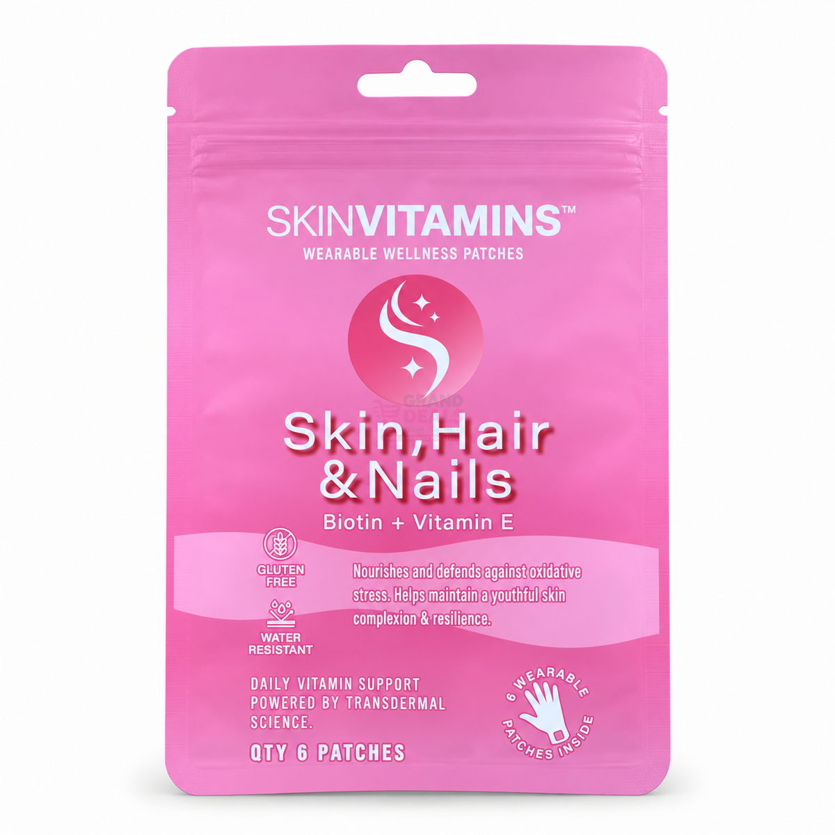 SkinVitamins Skin Hair and Nails patches