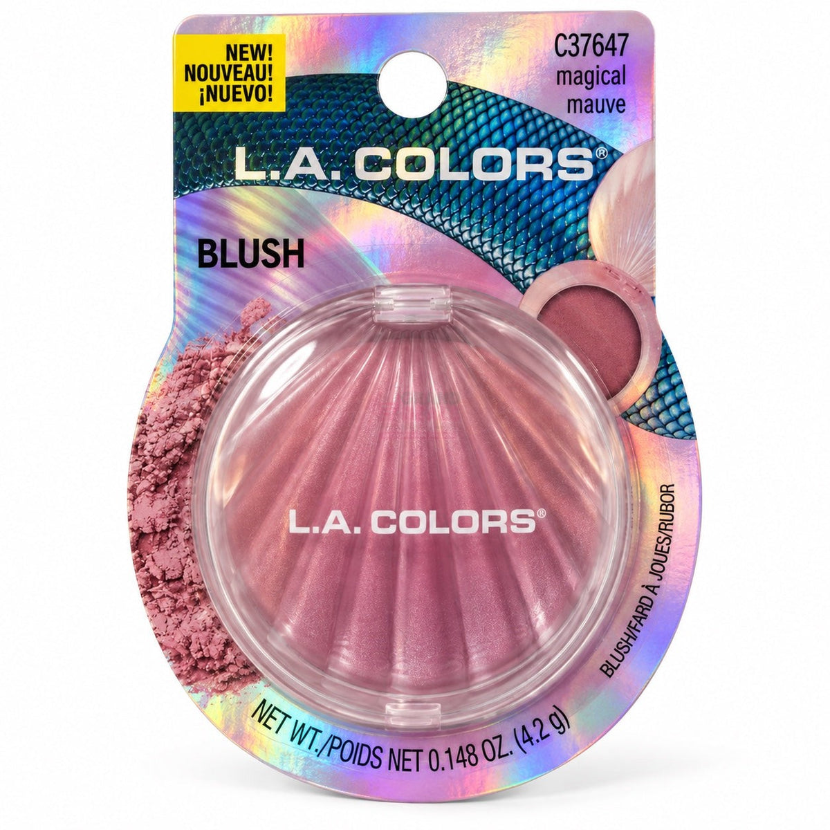 L.A. Colors Blush Magical Mauve