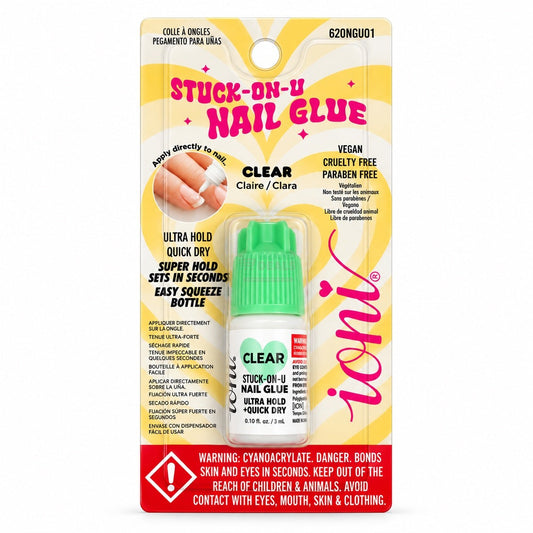Ioni Stuck-On-U clear nail glue