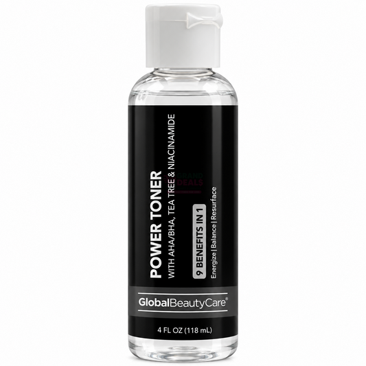 Global Beauty Care Power Toner AHA/BHA + Tea Tree + Niacinamide