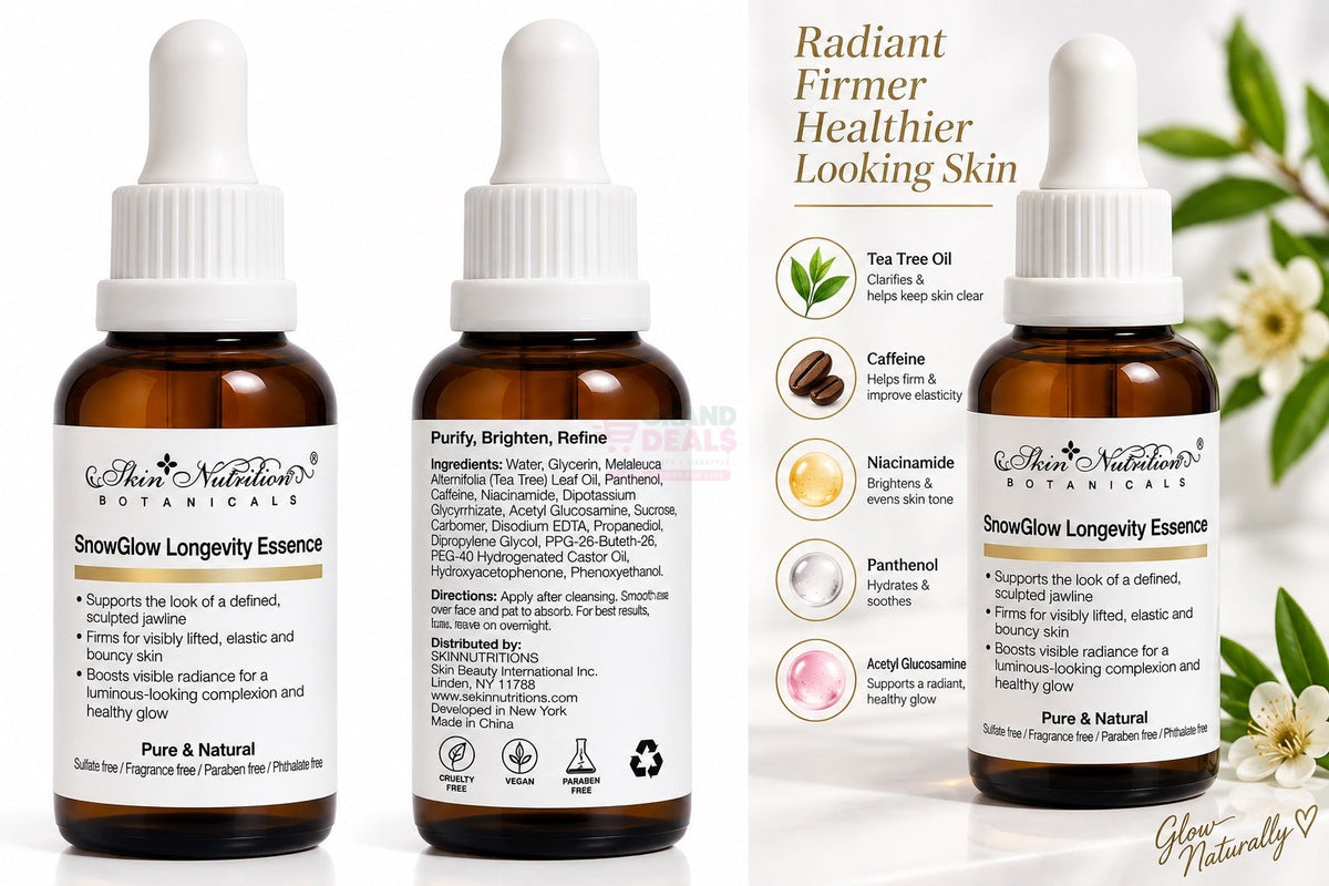 Skin Nutrition SnowGlow Longevity Essence
