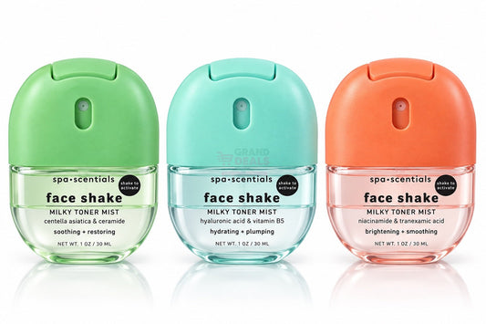Spa Scentials Face Shake Milky Toner Mist formulas