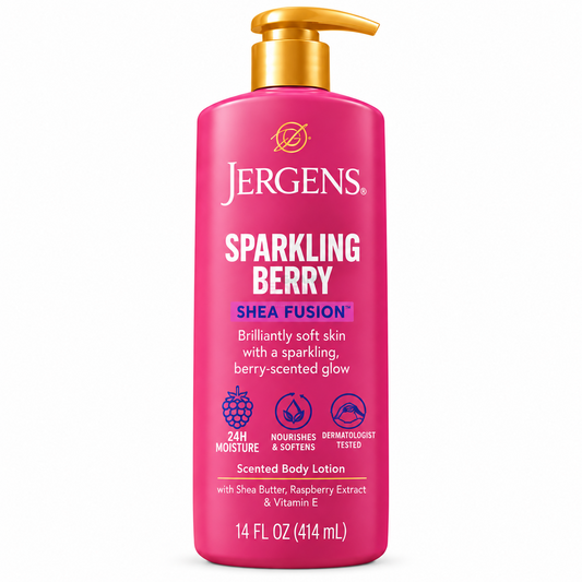 Jergens Sparkling Berry Shea Fusion Body Lotion