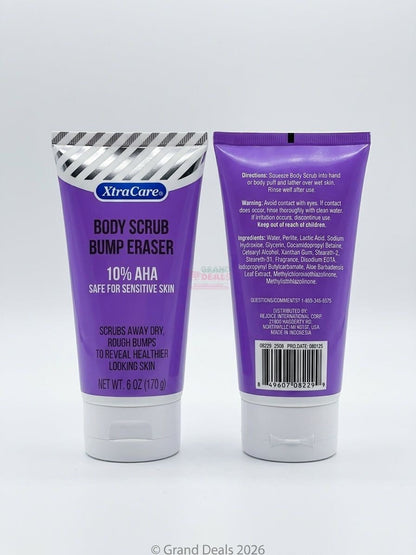 XtraCare KP Bump Eraser Body Scrub – 10% AHA