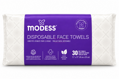 Modess Face Towels