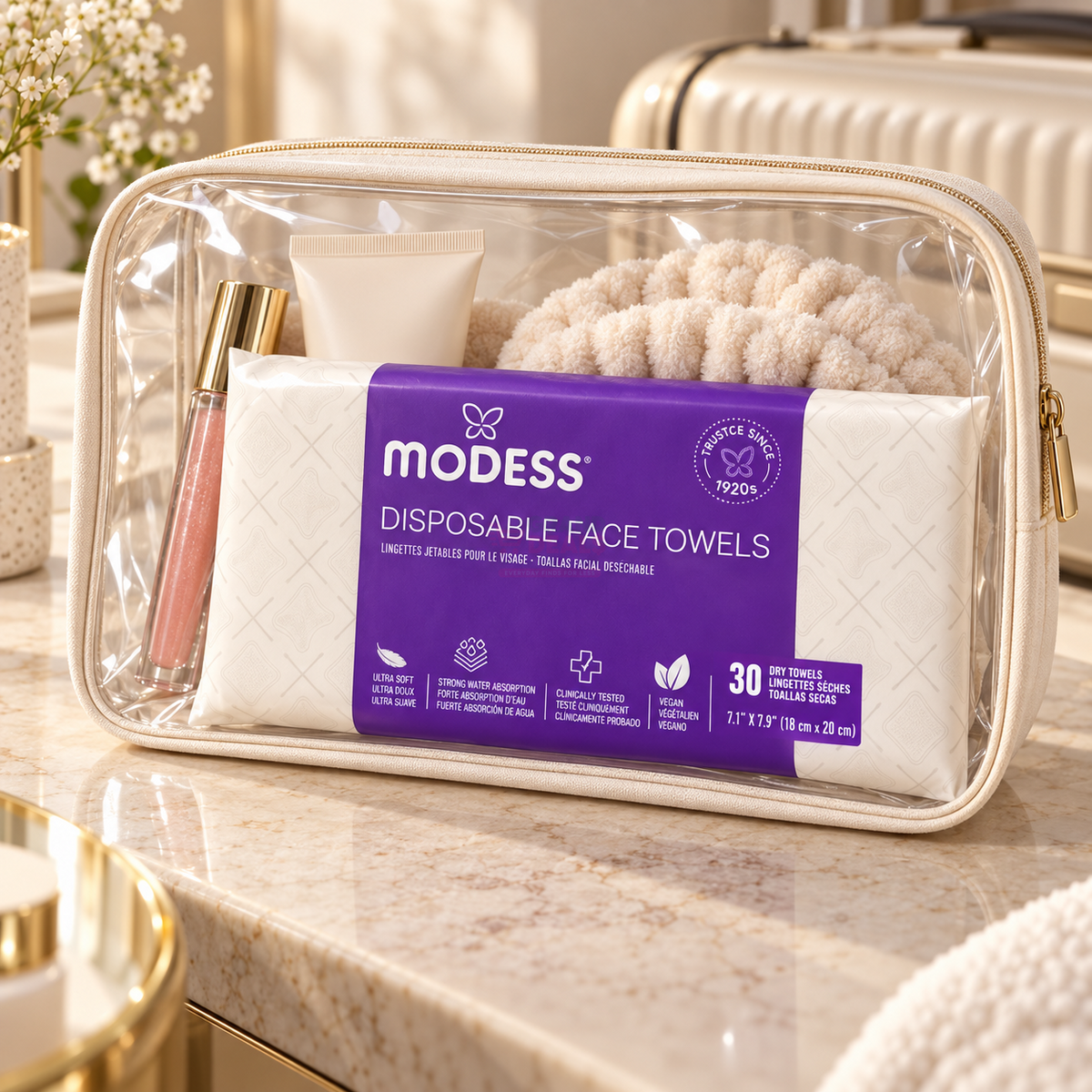 Modess Face Towels