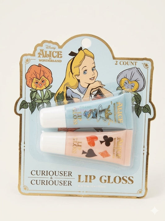 Disney Alice in Wonderland Lip Gloss Duo