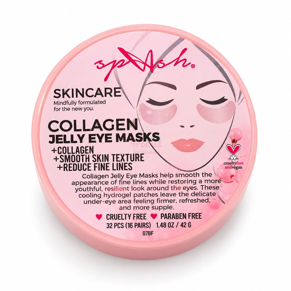 Splash Collagen Jelly Eye Masks 16 pairs