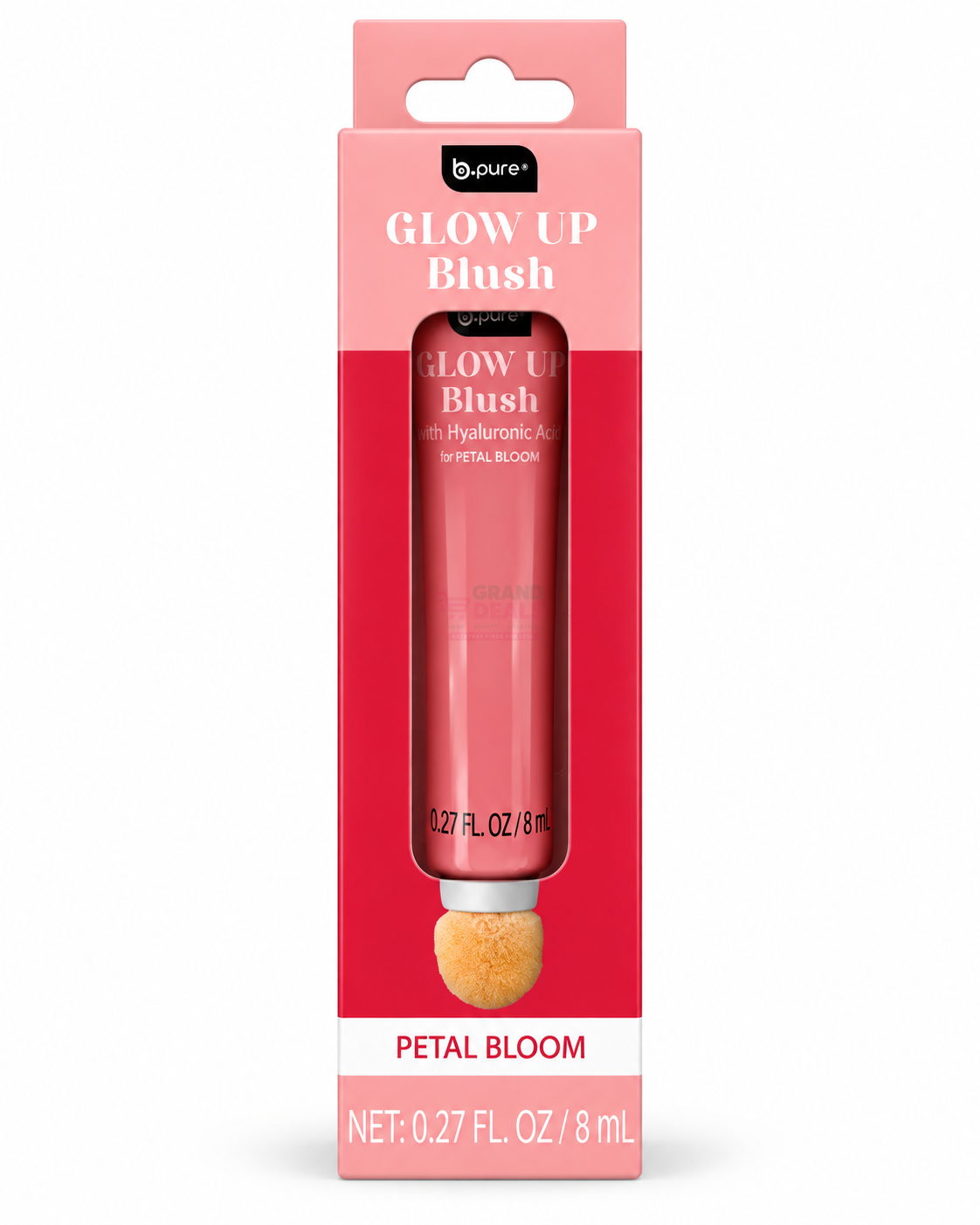 b.pure Glow Up Blush Petal Bloom