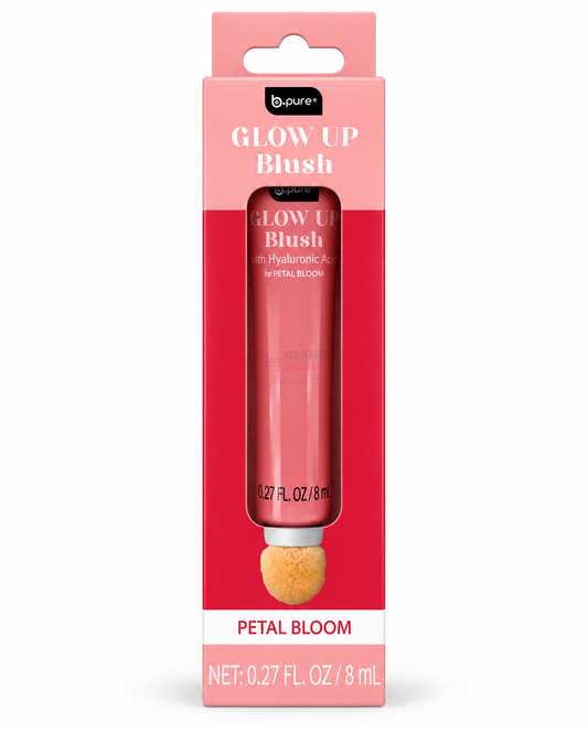 b.pure Glow Up Blush Petal Bloom
