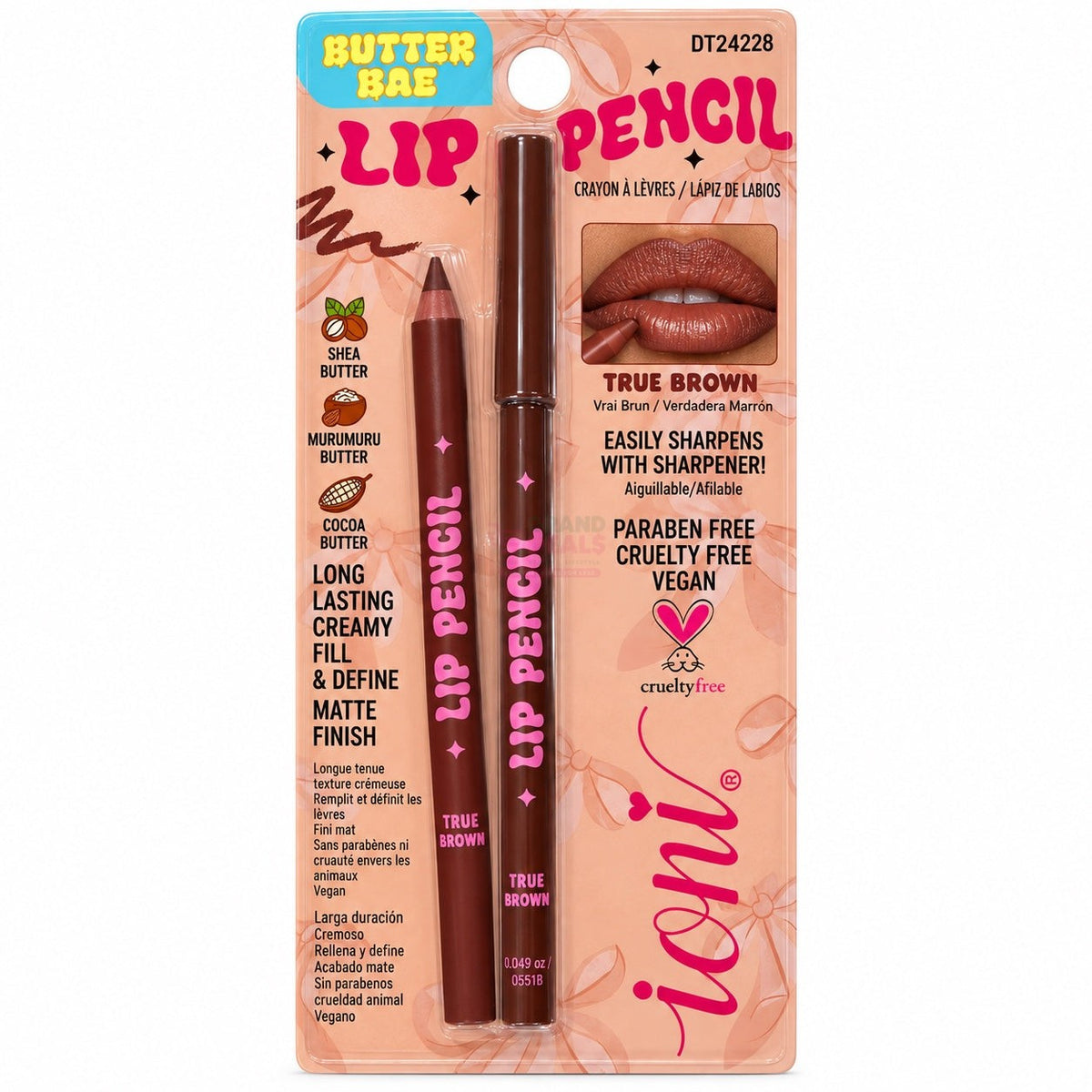 Ioni Butter Bae Lip Pencil - True Brown