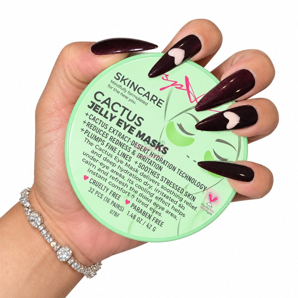 Splash Cactus Jelly Eye Masks 16 pairs