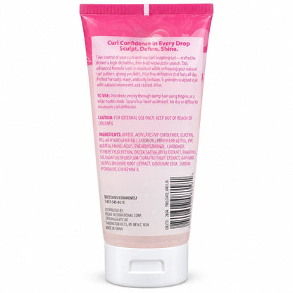 Curl Sculpting Gel directions and ingredients