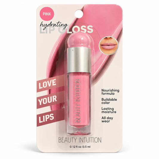 Beauty Intuition Hydrating Lip Gloss Pink 3.5 mL