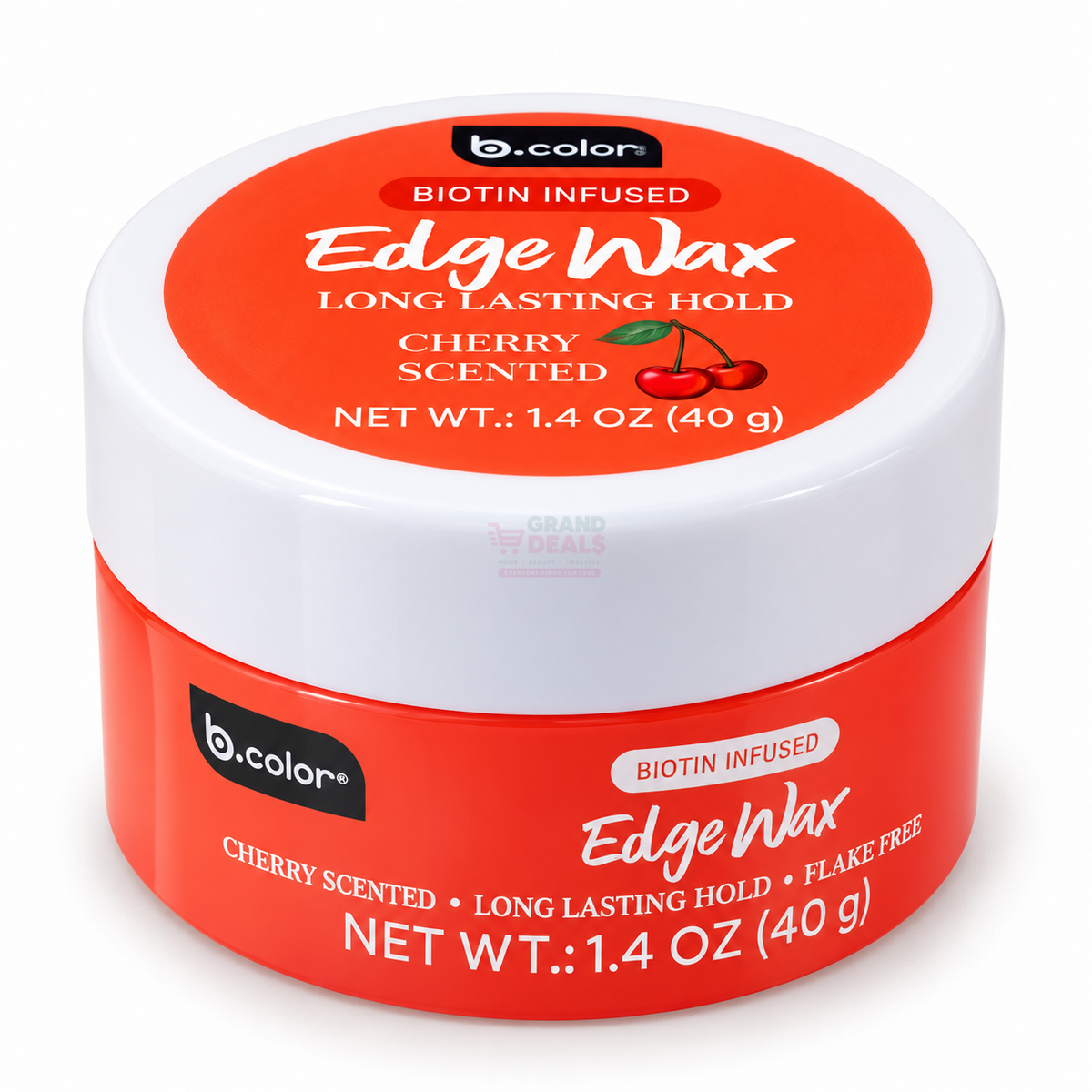 b.color Biotin Hair Edge Wax – Cherry