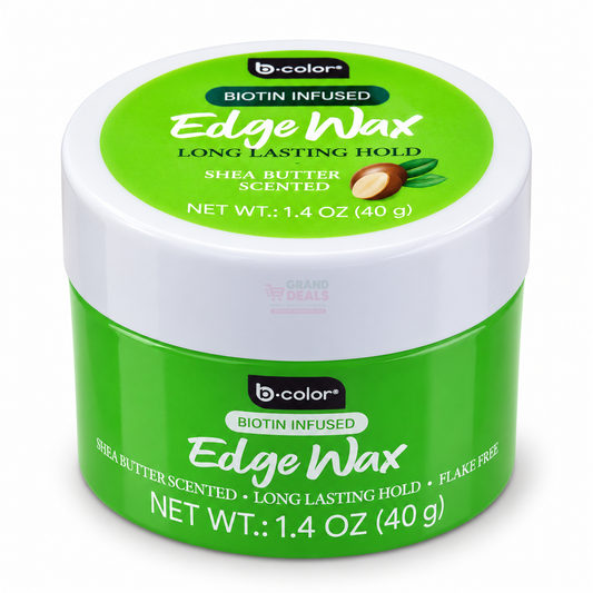 b.color Biotin Hair Edge Wax – Shea Butter