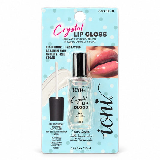 ioni Crystal Lip Gloss Clear Vanilla