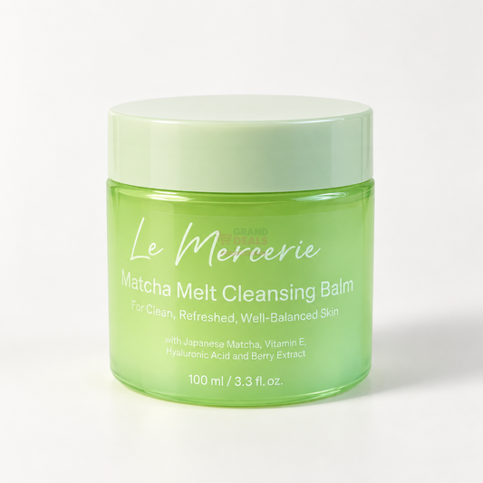 Le Mercerie Matcha Melt Cleansing Balm