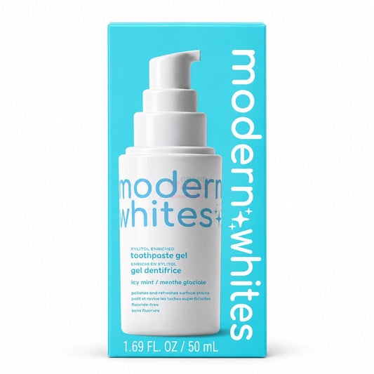 Modern Whites Icy Mint toothpaste gel front