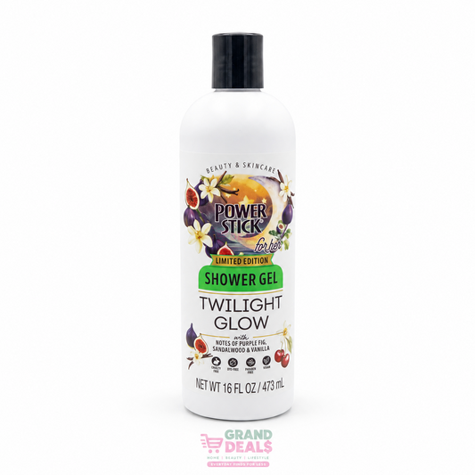 Power Stick for Her Twilight Glow Limited Edition Shower Gel – 16 fl oz / 473 mL with Grand Deals logo watermark