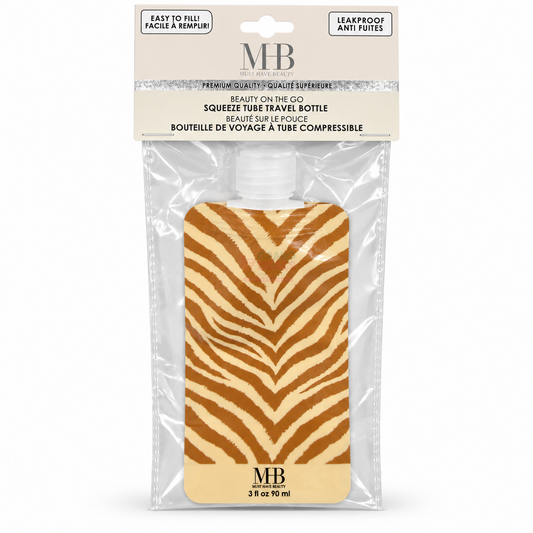 Must-Have Beauty Zebra Travel Bottle 90 mL